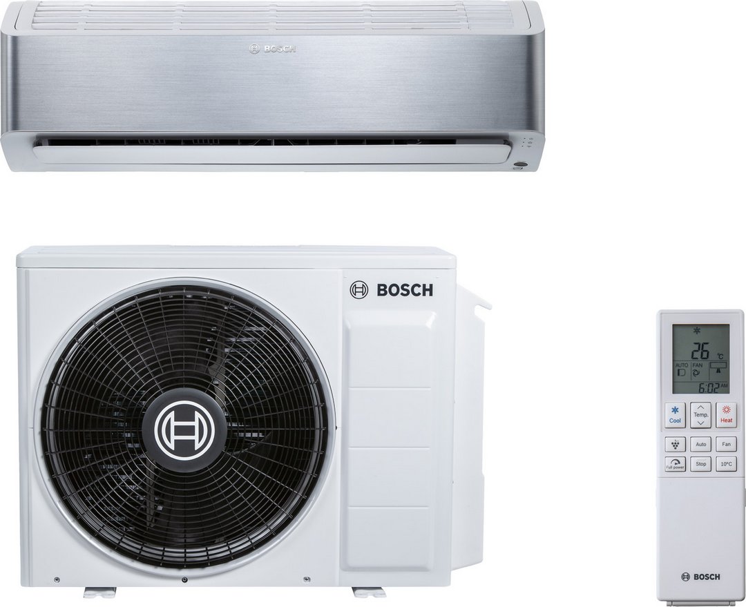 BOSCH Split-Klimagerät CLC8001i-Set25ES Außen- und Inneneinheit, 2,5 kW, A+++