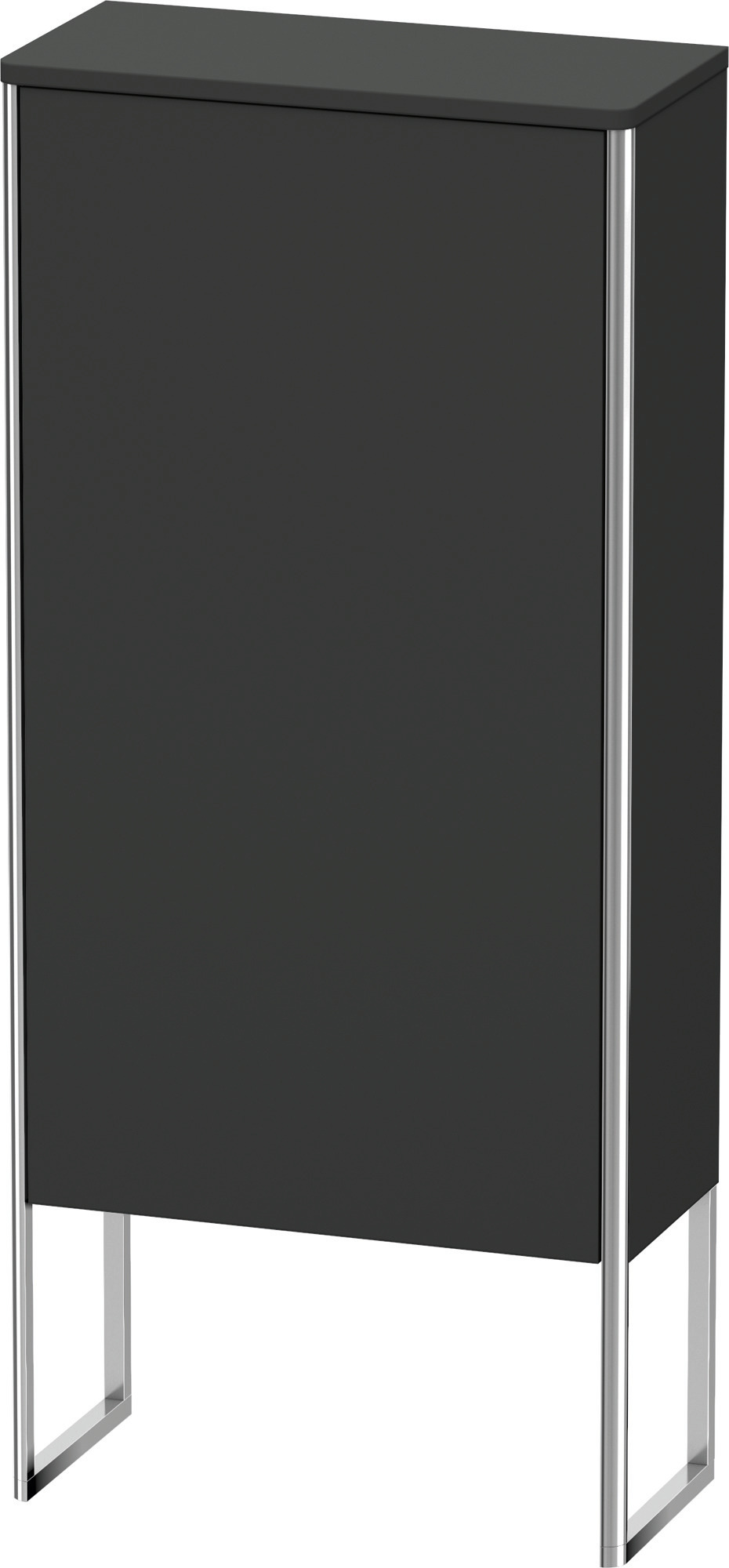 Duravit Halbhochschrank XSquare stehend,TA li 1136x500x236mm, Graphit Supermatt