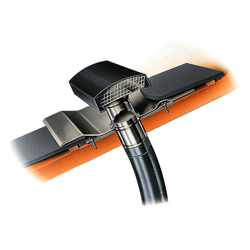 Helios DDF 160 G Dachdurchführung DN 160 mm schiefergrau Helios DDF 160 G Dachdurchführung DN 160 mm schiefergrau