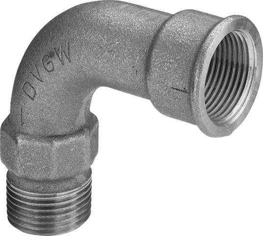 Viega Bogen 90 Grad 3001 in G1 1/4 Rotguss