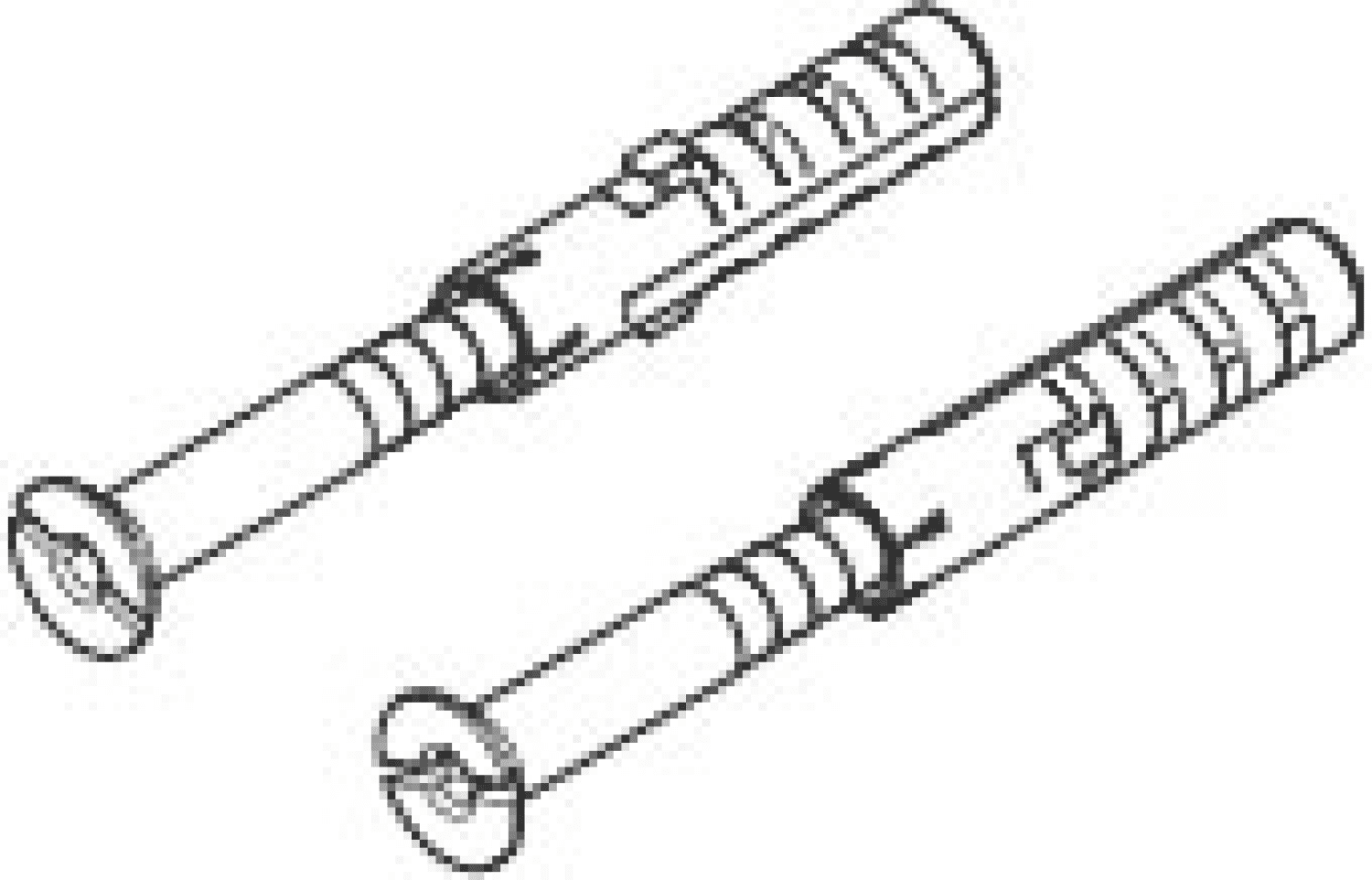 DO Befestigung Schraube ERSATZTEILE 05303100200 4,5 x 40 mm
