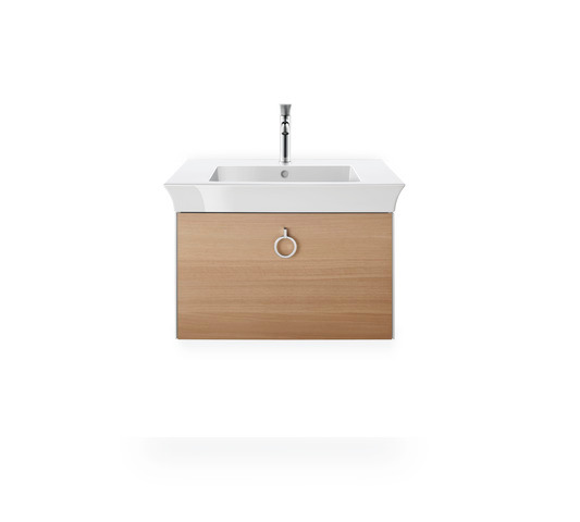 Duravit WT/MWT White Tulip, 750mm, weiß m.ÜL,1 HL,u.glasiert,Rückw.geschl.