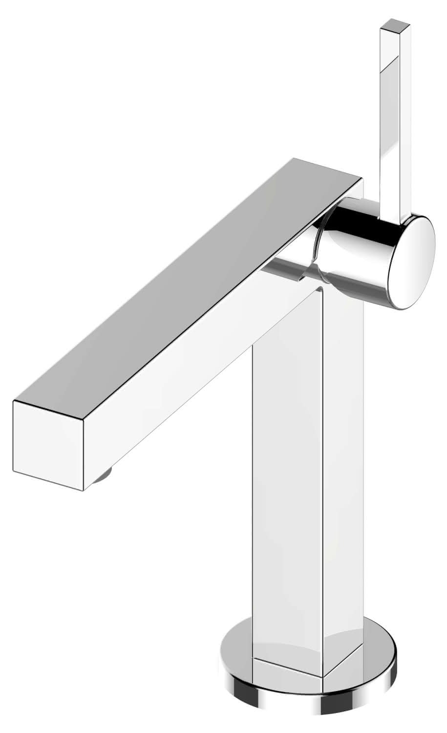 KEUCO EHM-WT-Mischer 155 Edition 90 59002, mit Ablaufgarnitur, verchromt