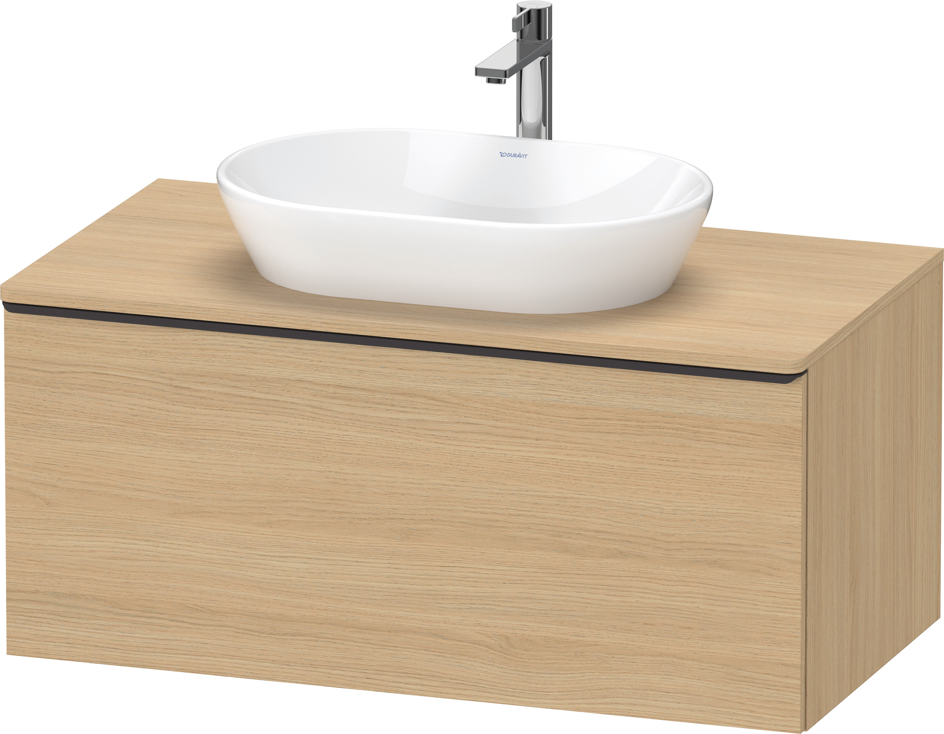 Duravit D-Neo,Kons-WTU,Ausz:1,Gr:Diam.Schwarz 1000x550x459mm,Wdh,Natur Eiche Matt,Dek.