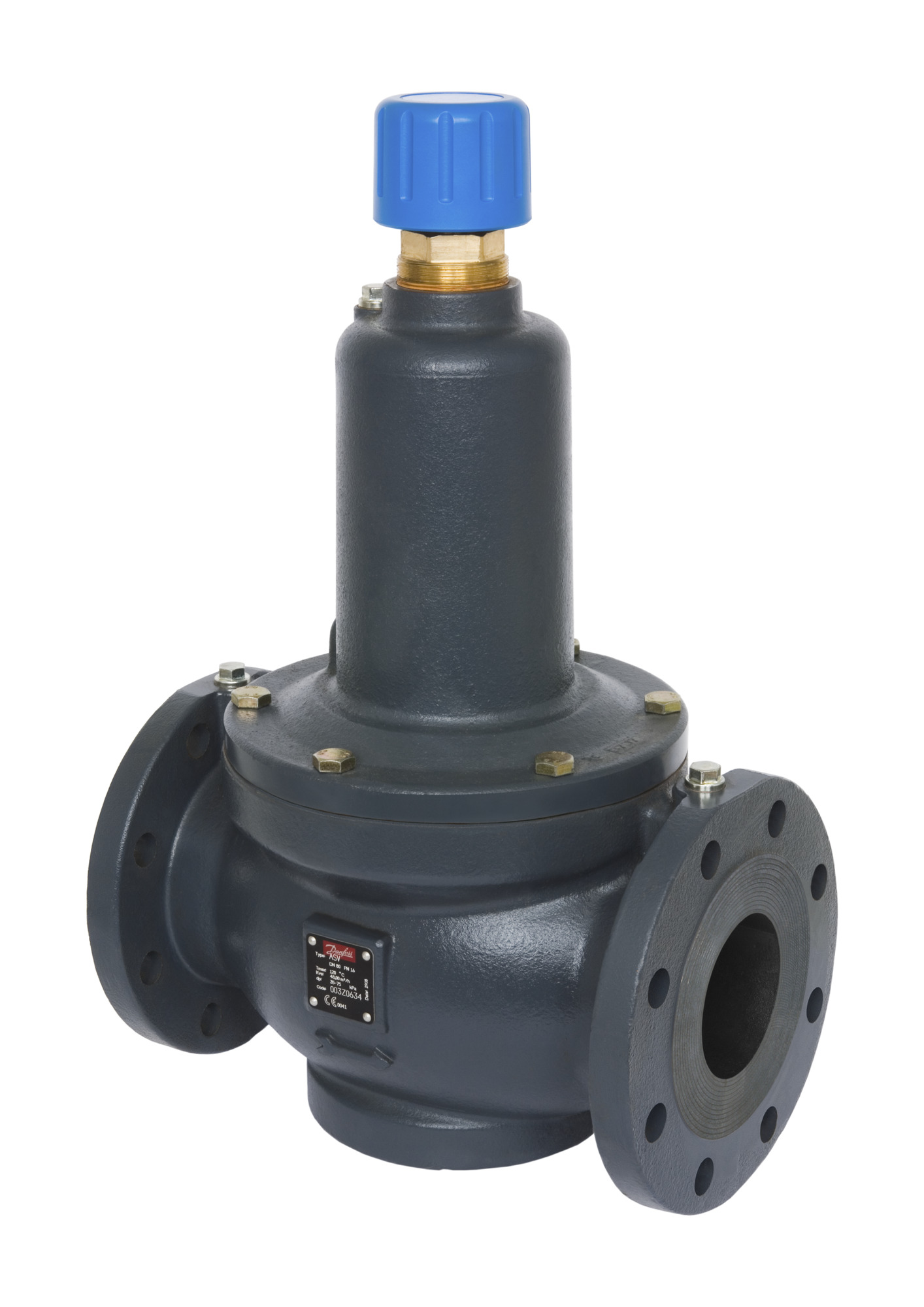 Danfoss Strangdifferenzdruckregl. ASV-PV ASV-PV 80, Flansch, Sollw,0,6-1,0bar