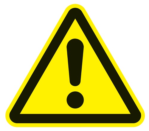 Warnzeichen ASR A1.3/DIN EN ISO 7010 200mm Warnung vor Gefahrenstelle Folie Warnzeichen ASR A1.3/DIN EN ISO 7010 200mm Warnung vor Gefahrenstelle Folie