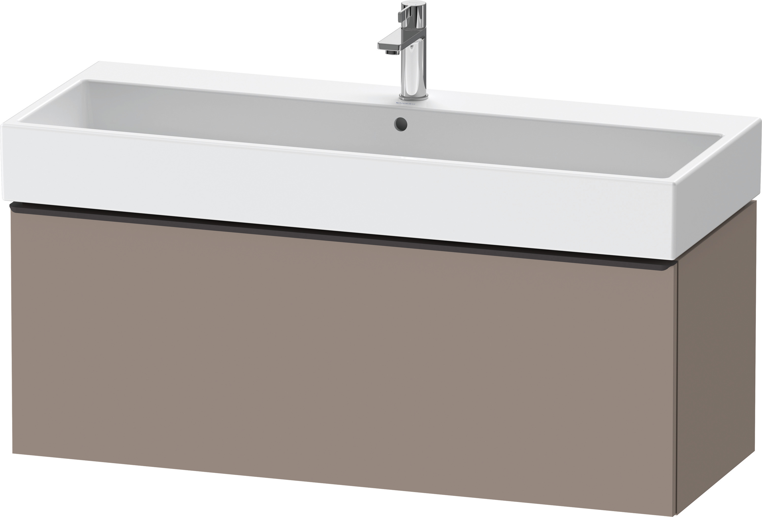 Duravit D-Neo WTU,Wdh,Ausz:1,Gr:Diamant Schw. 1184x442x440mm,Basalt Matt, Dekor