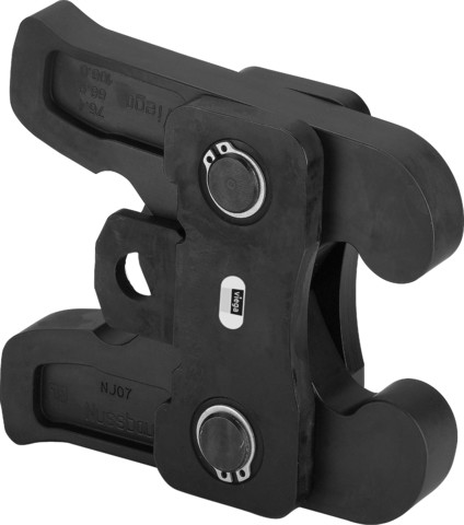 Viega Zugbacke 2297.1XL in 76,1-88,9-108,0mm Stahl schwarz