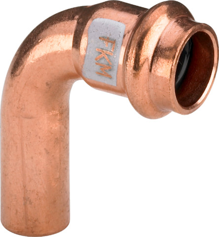 Viega Bogen 90 Grad mit SC Profipress S 4516.1 in 12mm Kupfer