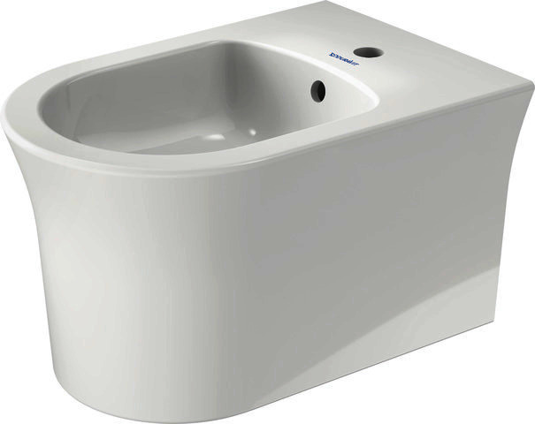DU Wandbidet White Tulip, 540mm, Weiß mit ÜL, mit HLB, 1 HL