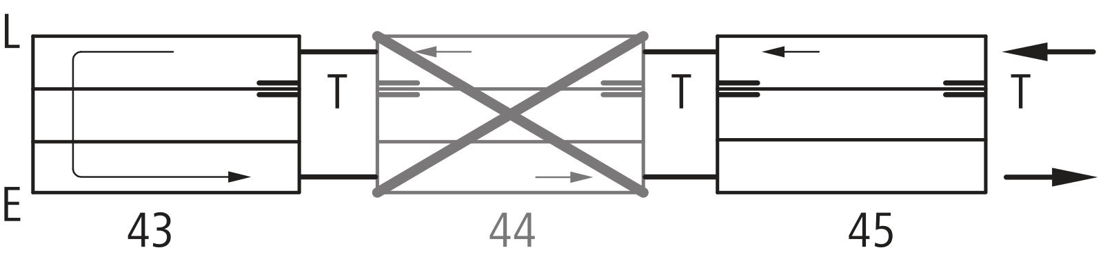 Kermi V-Konvektor Typ32 BH280x133x1200mm QN1636, weiß, 6 bar, m. Abd., Vent. re