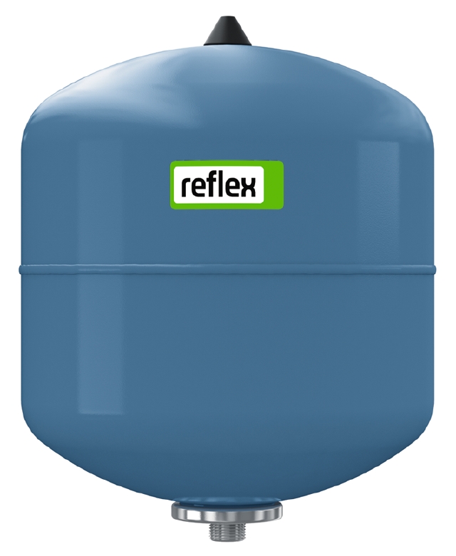 Reflex Membran-Druckausdehnungsgefäß Refix DE 33, blau, 10 bar Reflex Membran-Druckausdehnungsgefäß Refix DE 33, blau, 10 bar