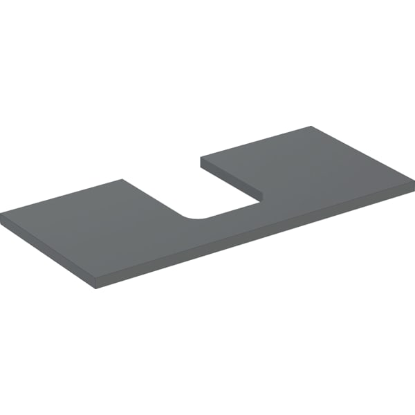Geberit ONE WT-Pl. Aus mi. f. AWT Schalenform 105x3x47cm, lava matt