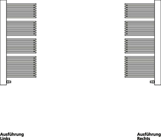 Kermi Credo-Half BH1086x51x460mm QN432, weiß/weiß, rechts
