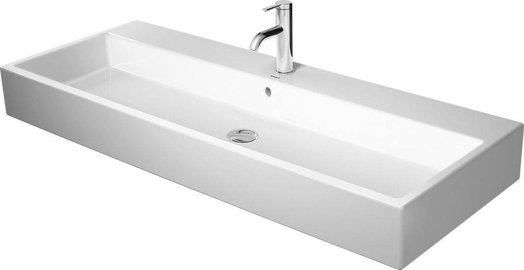 DU Waschtisch Vero Air 1200 mm m.ÜL,m.HLB,ohne HL,geschl.,weiß
