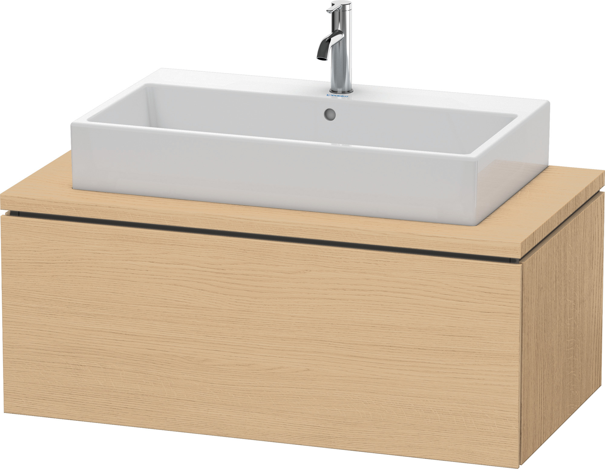 Duravit WTU für Konsole L-Cube 400x1020x547mm 1 Auszug, Eiche Natur