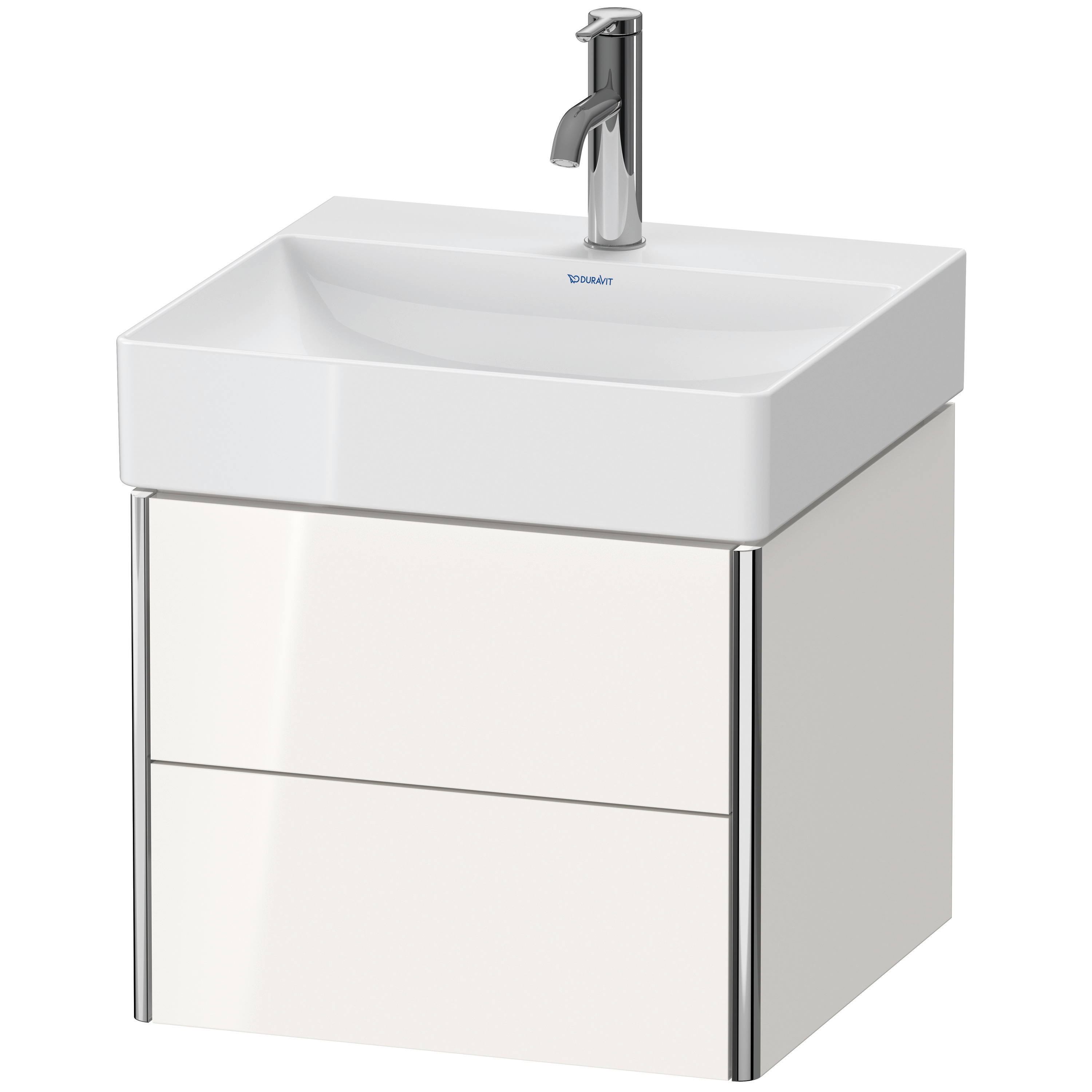 Duravit WTU XSquare wandhängend,397x484x460mm 2Schubkästen,weiß hgl