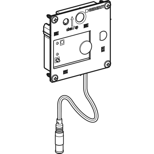 Geberit Elektronikmodul Urinal Steuerung verdeckt, Kabel blau Geberit Elektronikmodul Urinal Steuerung verdeckt, Kabel blau