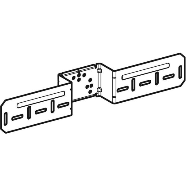 Geberit Montageplatte abgesetzt einfach H70