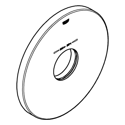 GROHE Rosette 47808 chrom