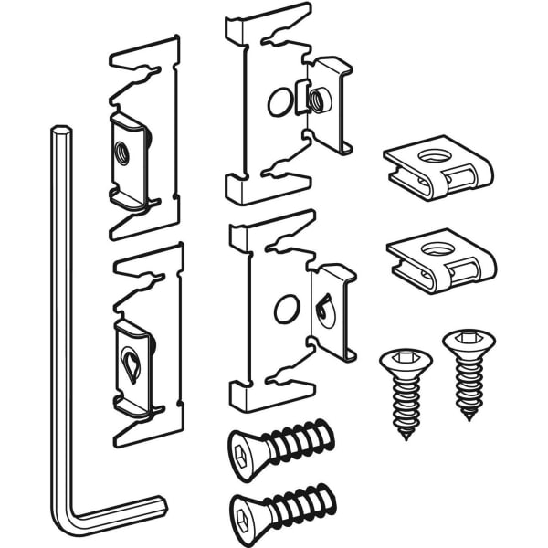 Geberit Bef.Material für Sigma und Delta Betätigungsplatte Geberit Bef.Material für Sigma und Delta Betätigungsplatte