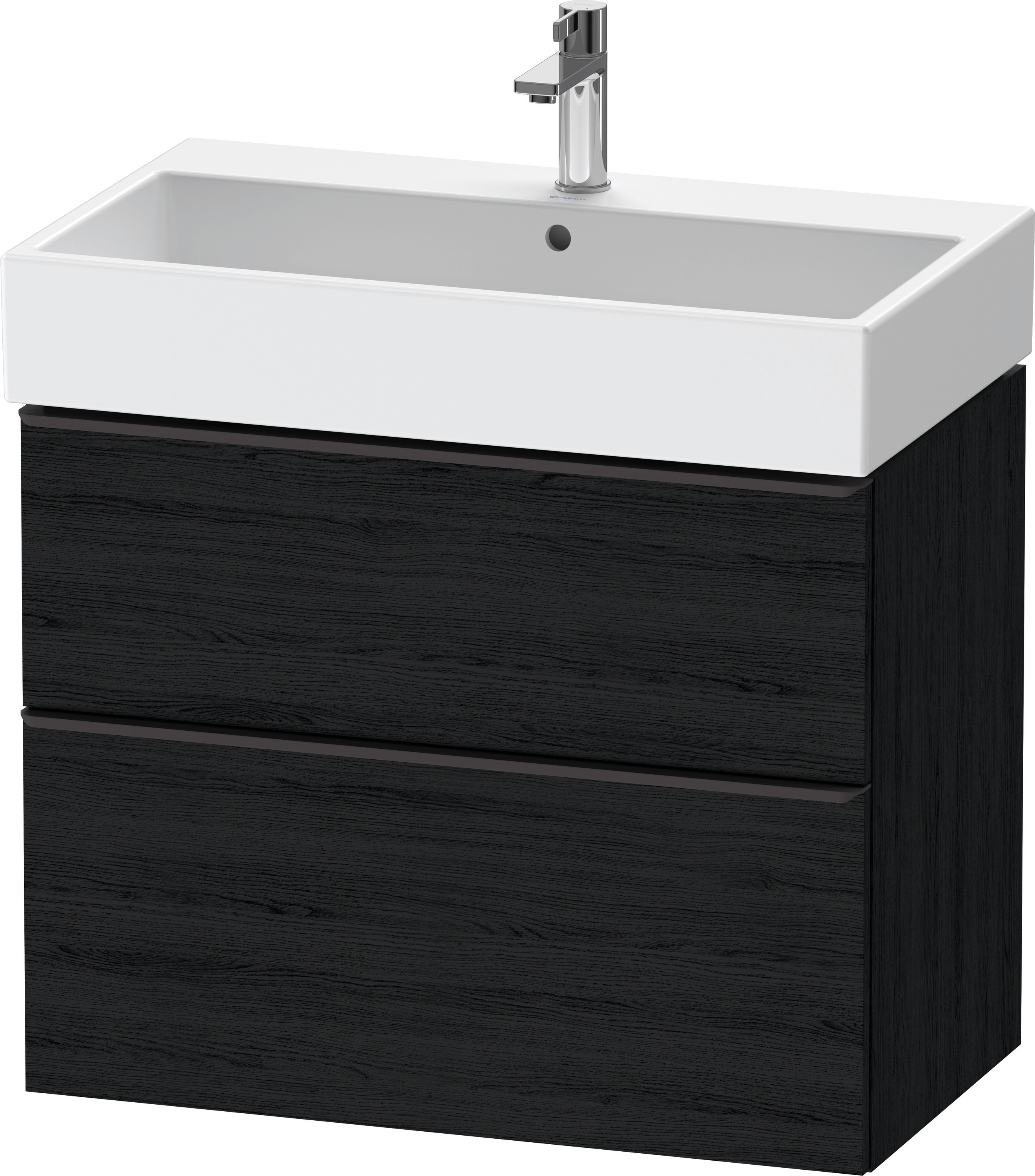 Duravit D-Neo WTU,Ausz:1,Schubk:1,GR:Dia.Schw 784x442x625mm,Wdh,Eiche Schwrz.Matt,Dek