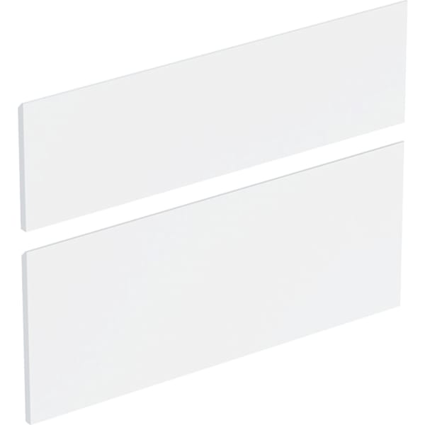 Geberit Set Schubladenfront f. US für MWT B:80cm, weiß glanz
