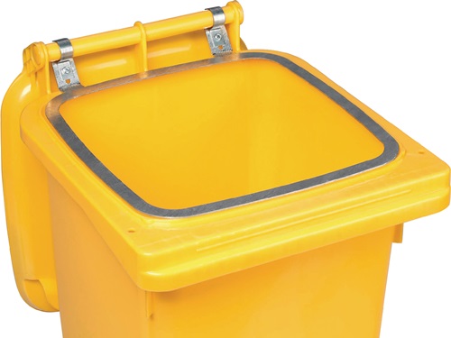Haltering f.Müllgroßbehälter 120l Stahlbl.verz.VAR Haltering f.Müllgroßbehälter 120l Stahlbl.verz.VAR