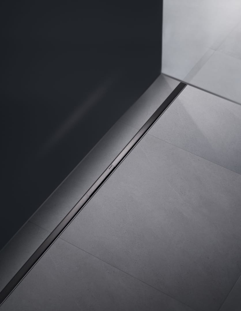 Geberit CleanLine50 Duschrinne 30-90 cm schwarzchrom / gebürstet, Bj. 2025
