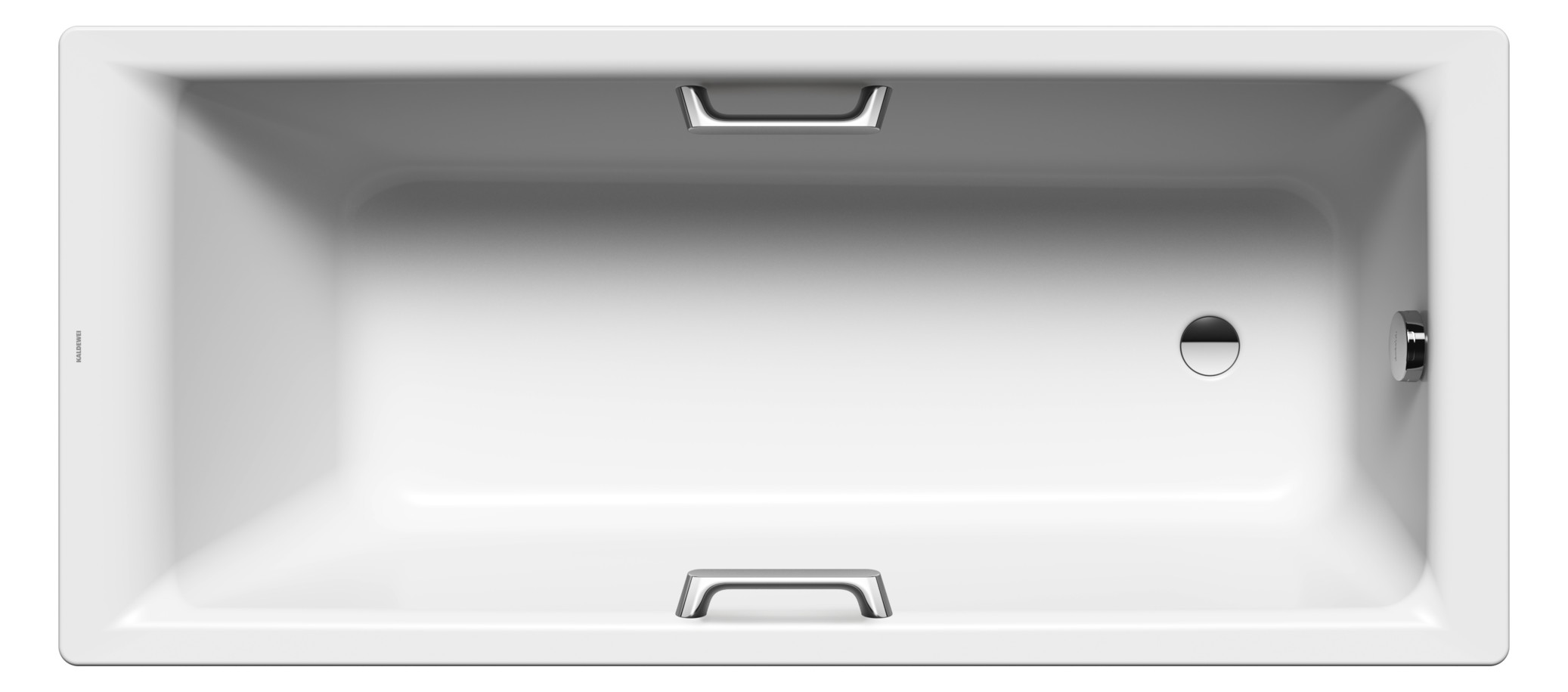 KA BW PURO STAR Mod.655,1800x800mm, alpinweiß,Invisible Grip