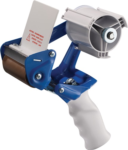 Handabroller Profi K75B Metall blau/weiß f.Band-B.b.75mm Handabroller Profi K75B Metall blau/weiß f.Band-B.b.75mm