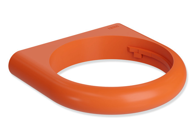 HEWI Halter Ser 477, T:140mm koralle