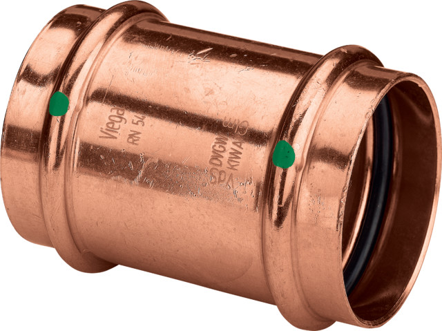 Viega Schiebemuffe mit SC Profipress 2415.3 in 15mm Kupfer