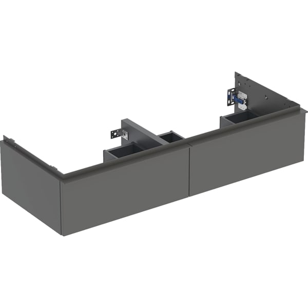 Geberit iCon Unterschrank für DWT, 2 Schubl. 118,4x24,7x47,6cm, lava