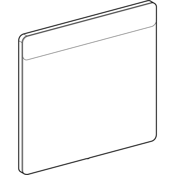Geberit Option Lichtspiegel Beleuchtung oben, 70x65x3,5cm