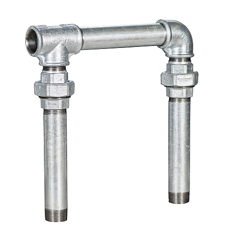 KSB Hosenrohr Stahl verzinkt für Doppelaggregate, Anschluss R 1 1/4"