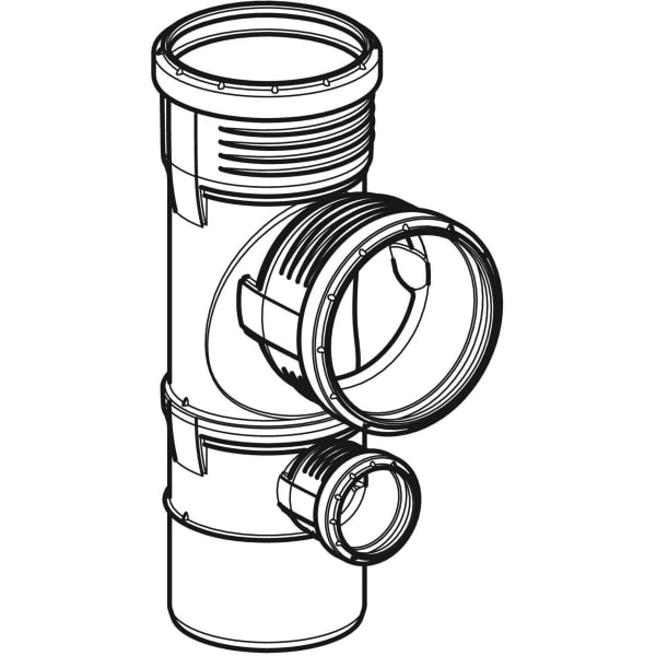 Geberit Silent-PP Kombiabzweig 87,5Gr d110/110/50
