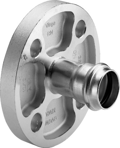 Viega Flanschübergang Sanpress Inox 2359 in 54mm(DN50) Edelstahl