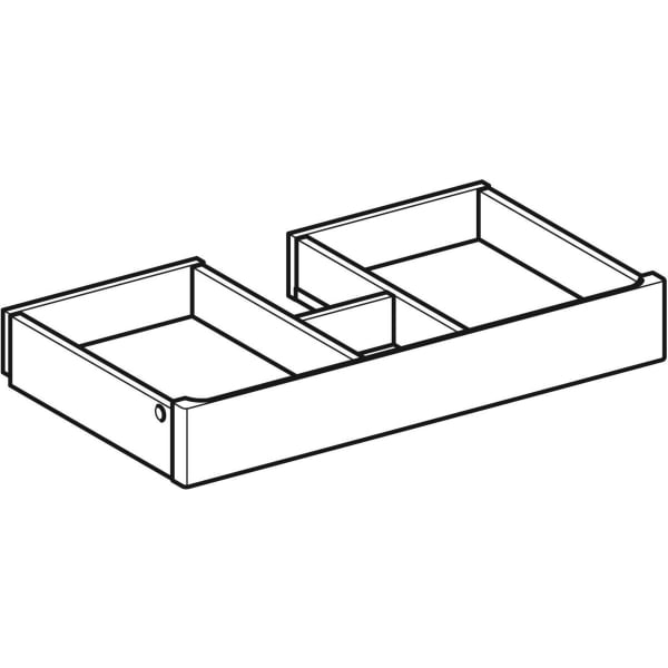 Geberit Innenschublade für Unterschrank für Doppel-WT Renova Plan, Ulme