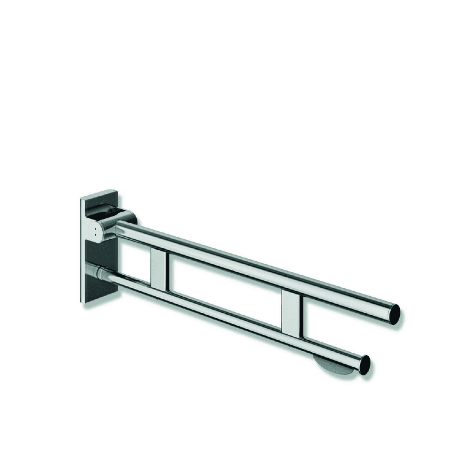 HEWI Stützklappgriff Duo (A), PRH, L:900mm, chrom