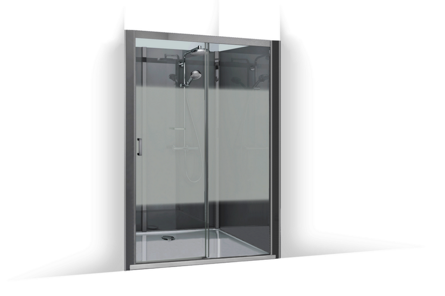 Roth Komplettdusche Vinata Spirit Ni Hoch anthrazit 1560x777 ESG Flow