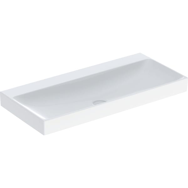 Geberit ONE Waschtisch 105x48 cm o. Hl., o. Ül., weiß, KeraTect