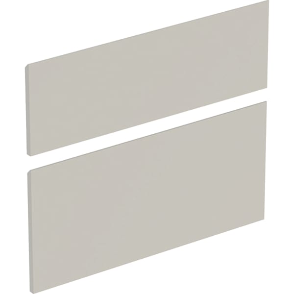 Geberit Set Schubladenfront für Unterschrank B:75cm, sandgrau matt