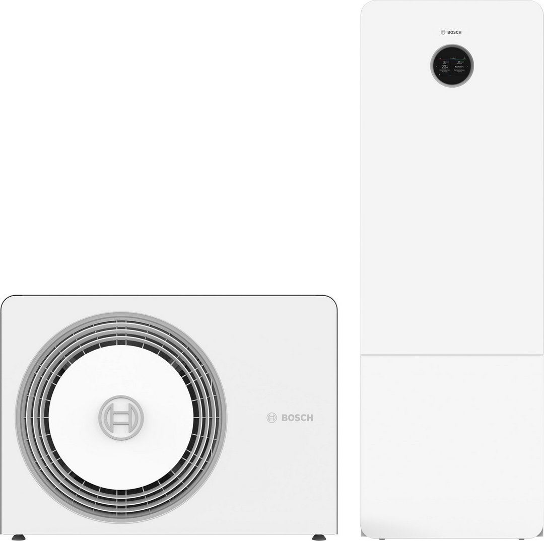 BOSCH Luftwärmepumpen-Paket BOPA CS763 AW 7 OR-S, CS5800iAW 12 M