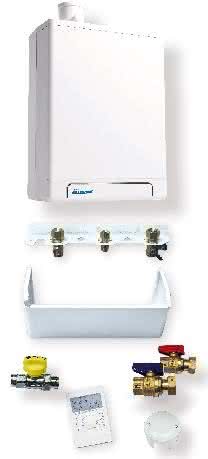 MHG Paket ecoGAS 45 mit RSC-OT, Außenf. Anschluss-Set und Blende