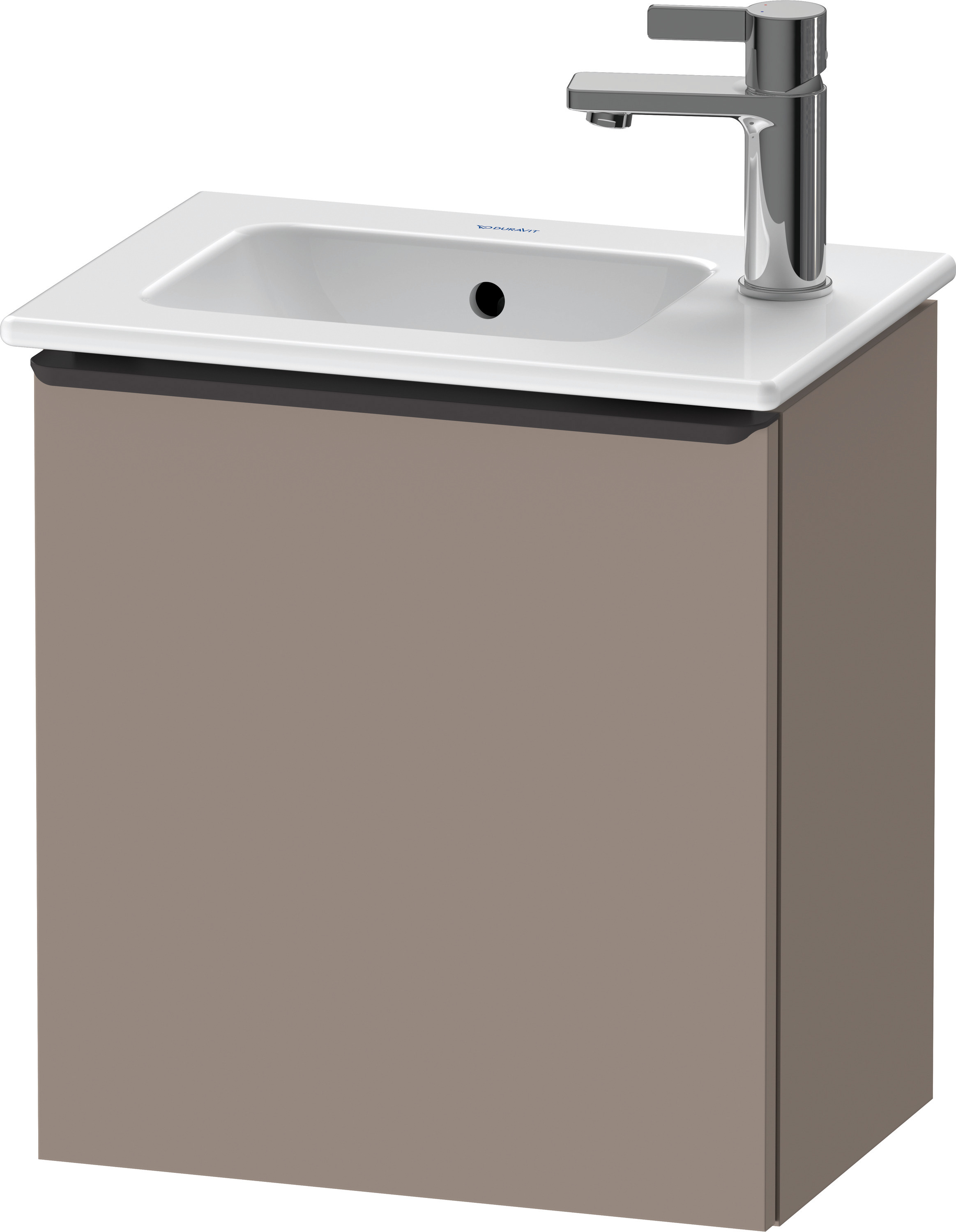 Duravit D-Neo WTU,Wdh,Tür:1,TA:LI,Gr:Dia.Schw 410x274x440mm,Basalt Matt,Dekor