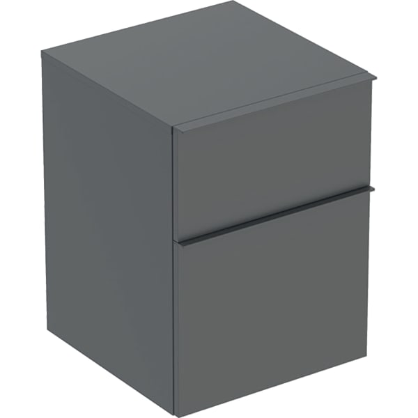 Geberit iCon Seitenschrank, 2 Schubladen 45x60x47,6cm, lava Geberit iCon Seitenschrank, 2 Schubladen 45x60x47,6cm, lava