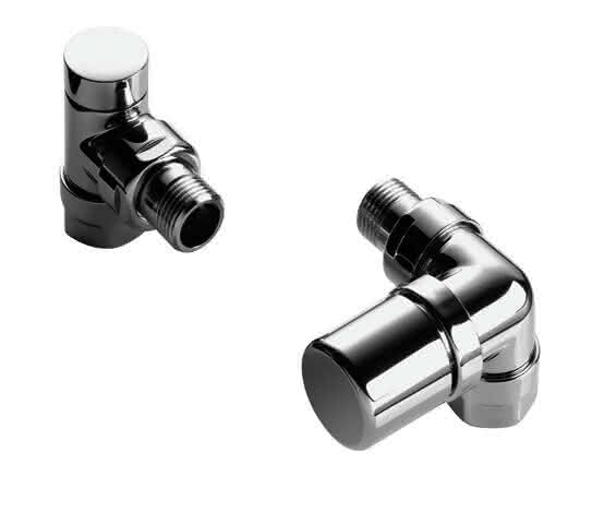 ZE Zubehör Ventilkörper Set G M30x1,5, Winkeleckform rechts, weiß