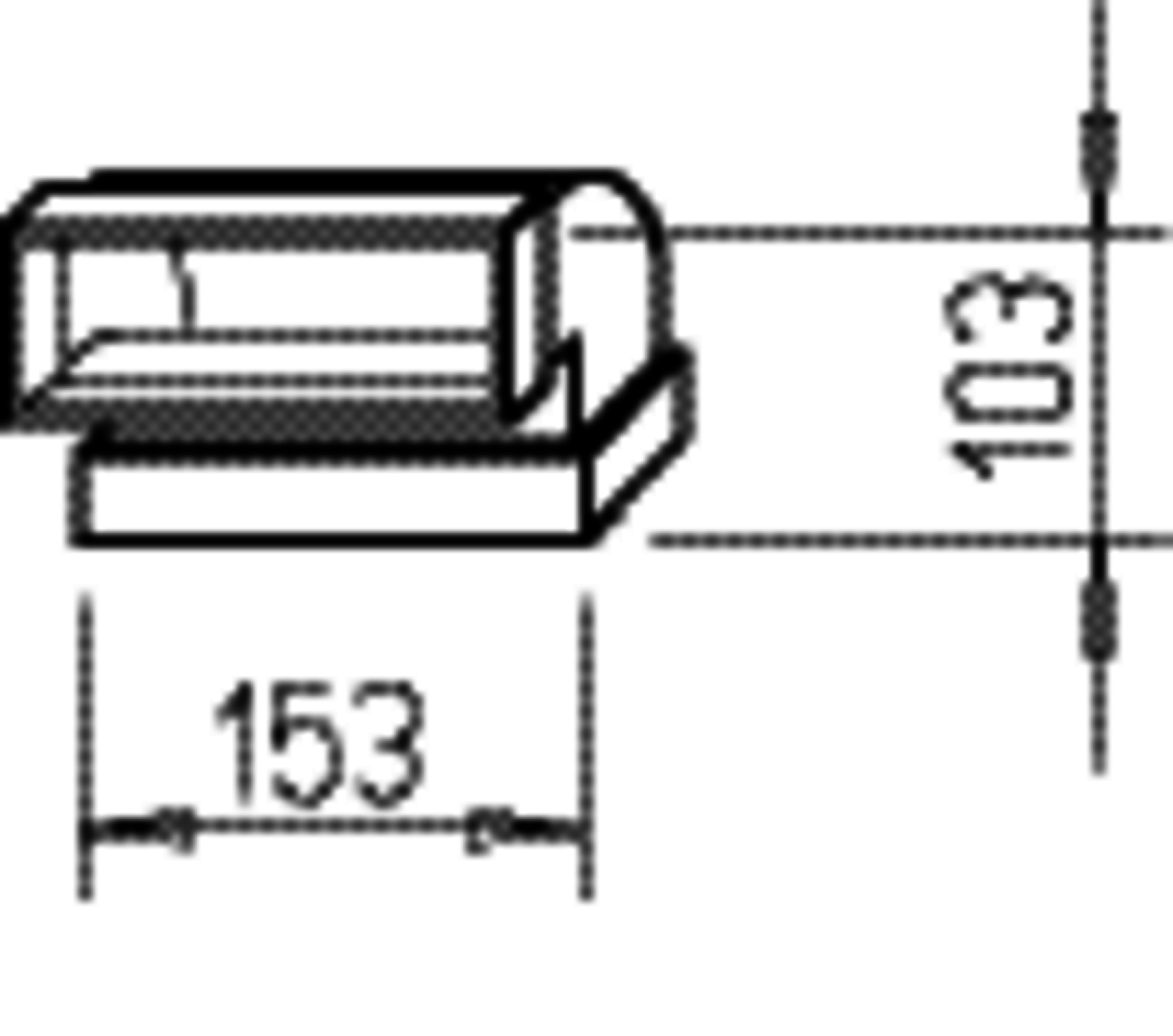 Helios FK-BV 150/90 Flachkanalbogen senkrecht 150x50 mm, 90 Grad Stahl verz.