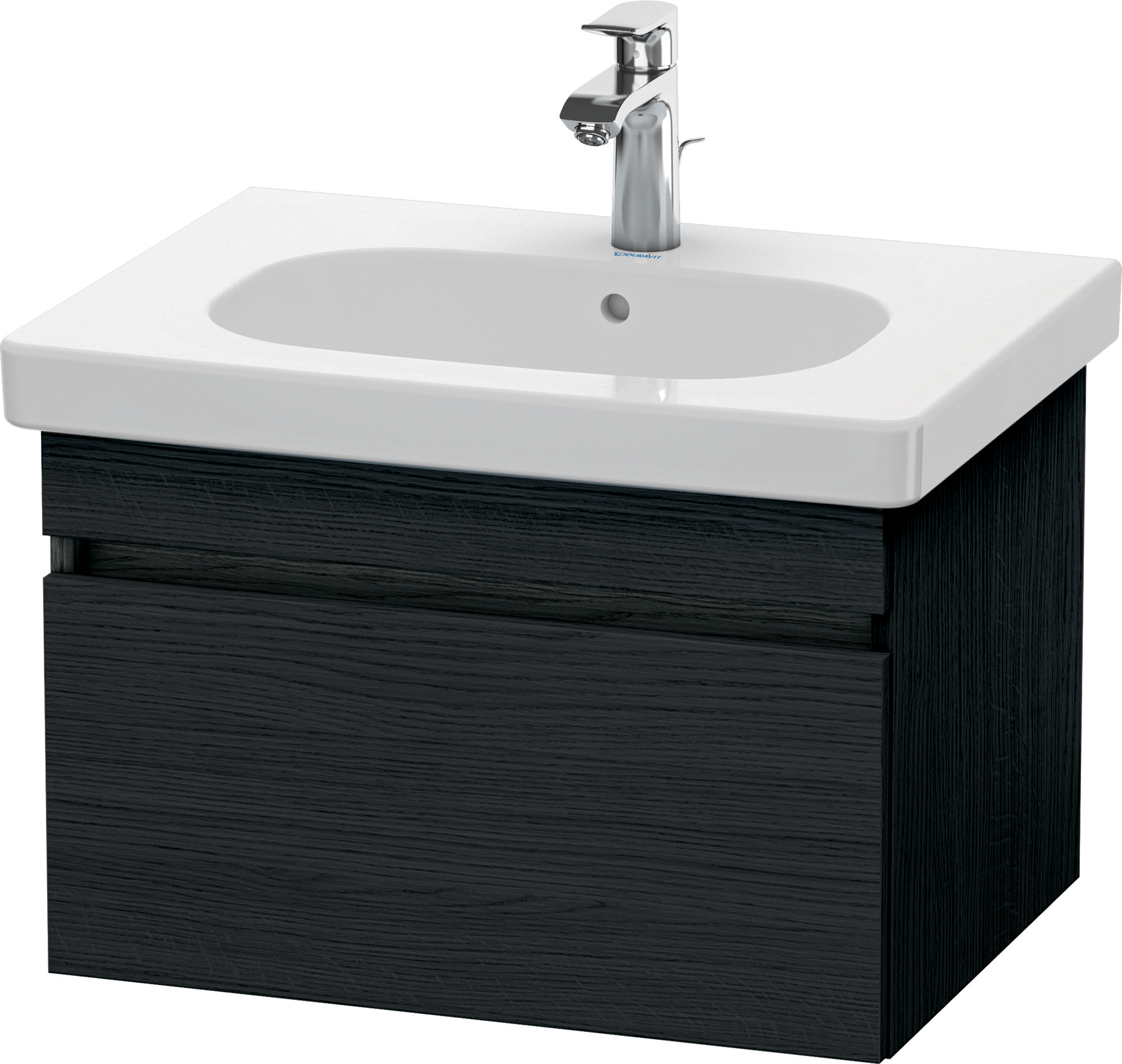 Duravit WTU wandh. DuraStyle 453x600x398mm 1Ausz.,034265, Eiche Schwarz